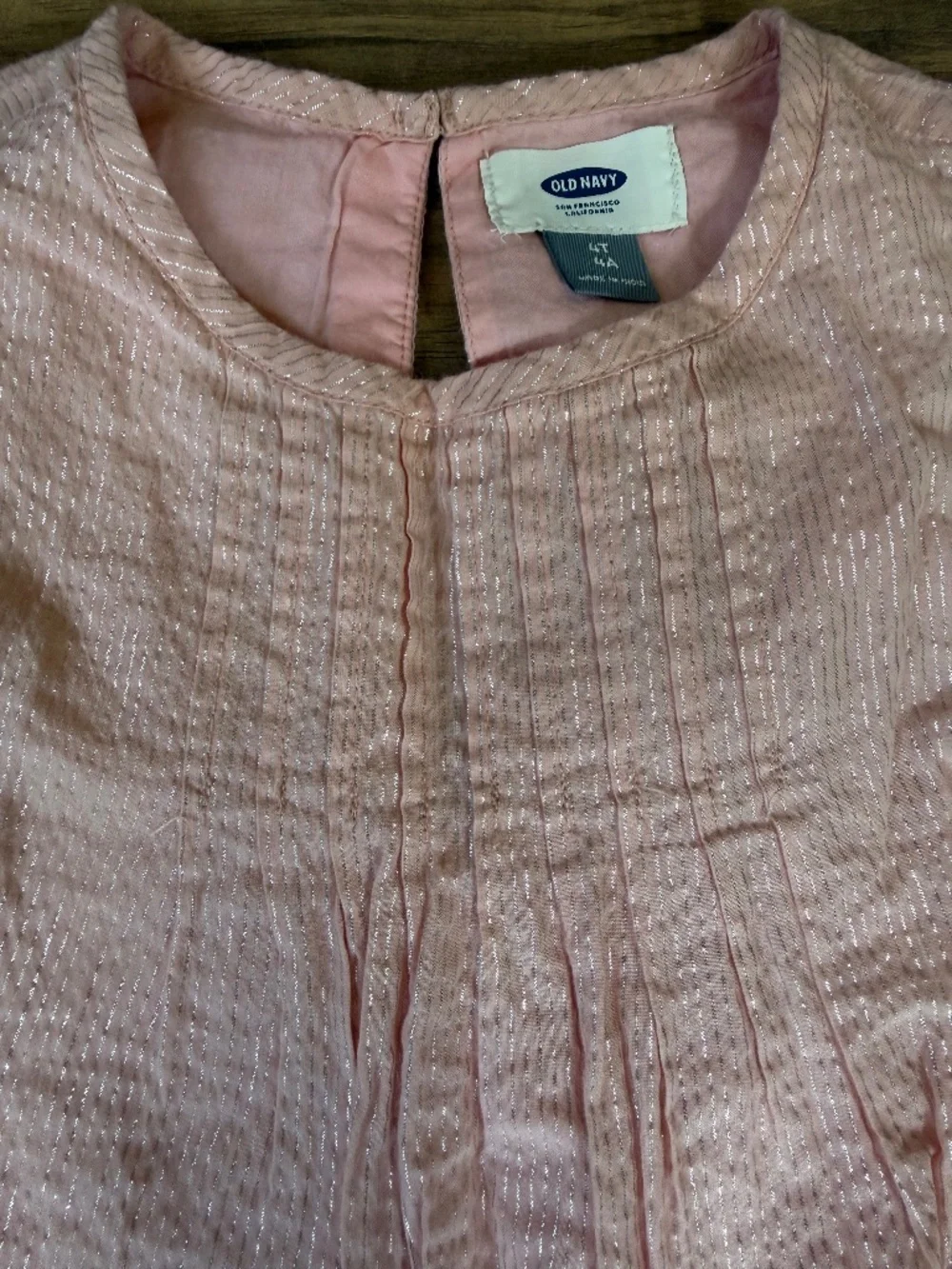 Old Navy Metallic Stripe Dress